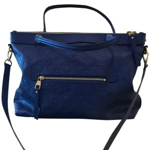Louis Vuitton Bastille MM - Iris (Blue) Empreinte Tote.